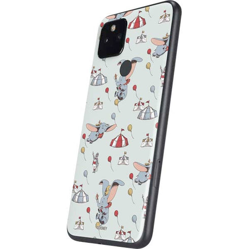 Disney Dumbo Vintage Pattern Google Pixel 4a 5G Skin